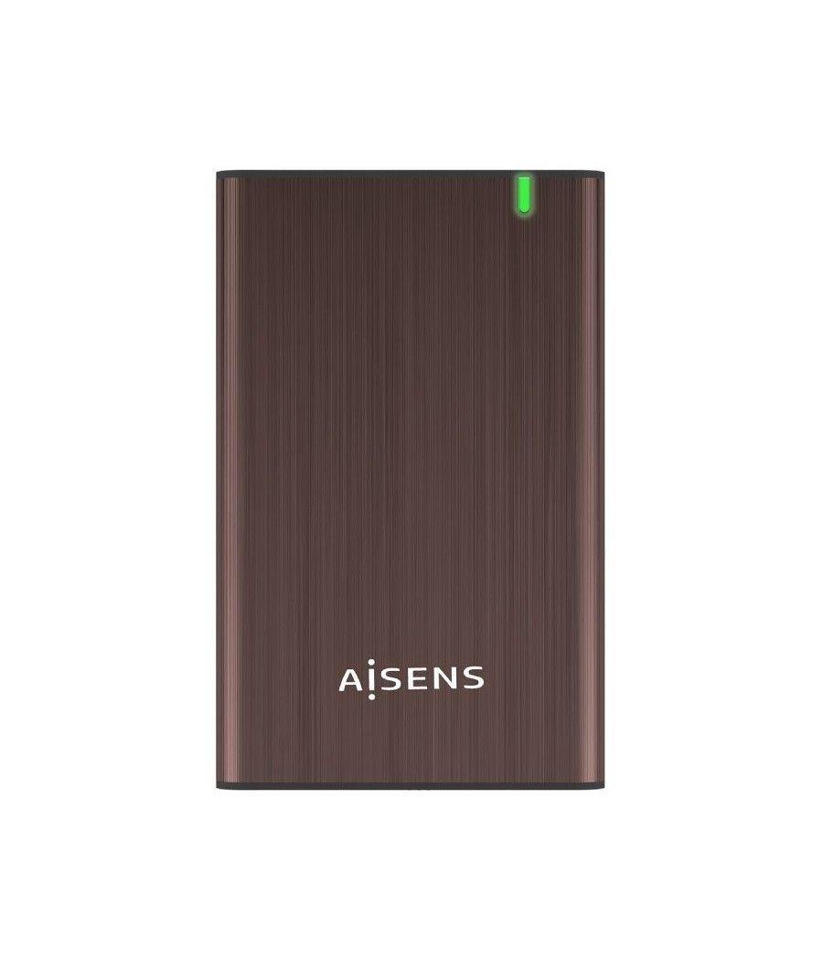 Caja externa para disco duro de 2.5' aisens ase-2525bwn/ usb 3.0/ sin tornillos