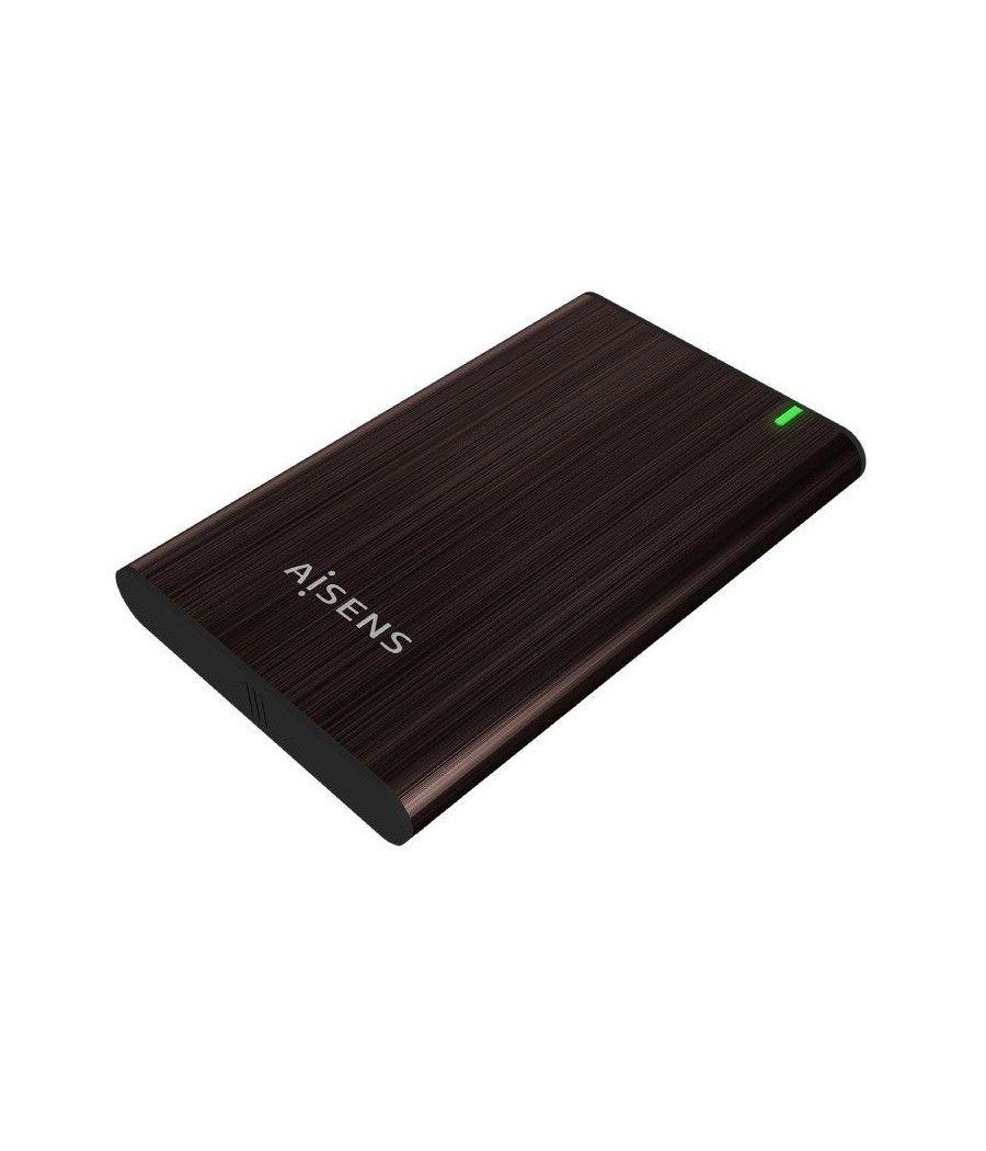Caja externa para disco duro de 2.5' aisens ase-2525bwn/ usb 3.0/ sin tornillos