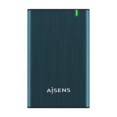 Caja externa para disco duro de 2.5' aisens ase-2525pb/ usb 3.0/ sin tornillos