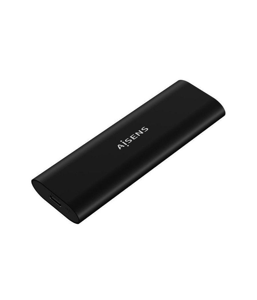 Caja externa para disco ssd m.2 sata/nvme aisens asm2-014b/ usb 3.2/ sin tornillos