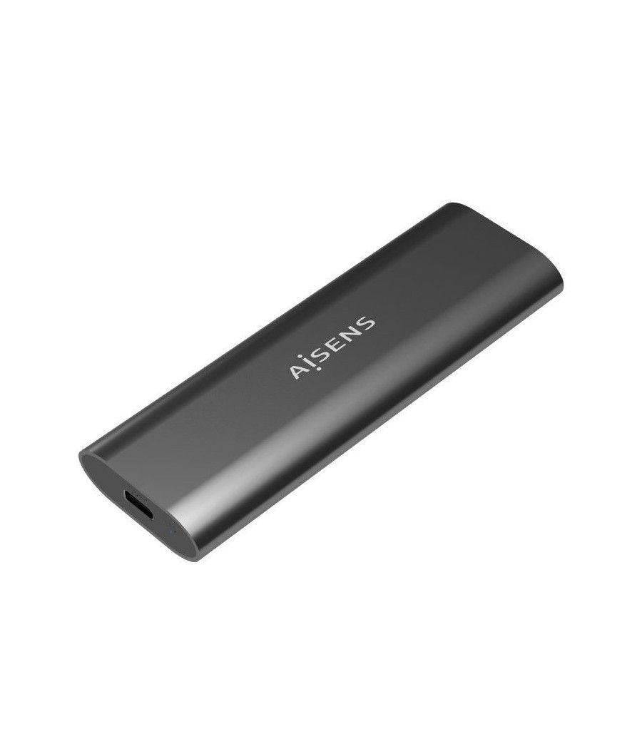 Caja externa para disco ssd m.2 sata/nvme aisens asm2-015gr/ usb 3.1/ sin tornillos