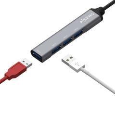 Hub usb 3.0 aisens a106-0540/ 4 puertos usb