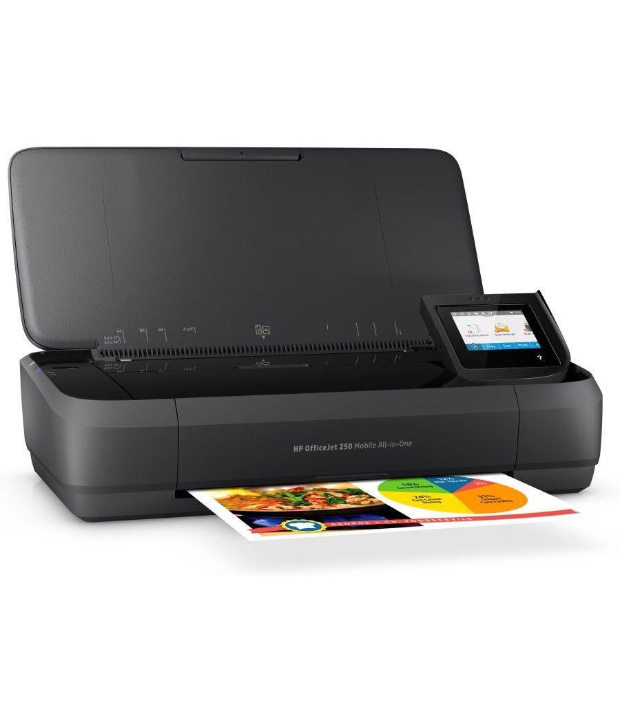 Multifuncion hp inyeccion color officejet 250 mobile 20ppm - usb - wifi