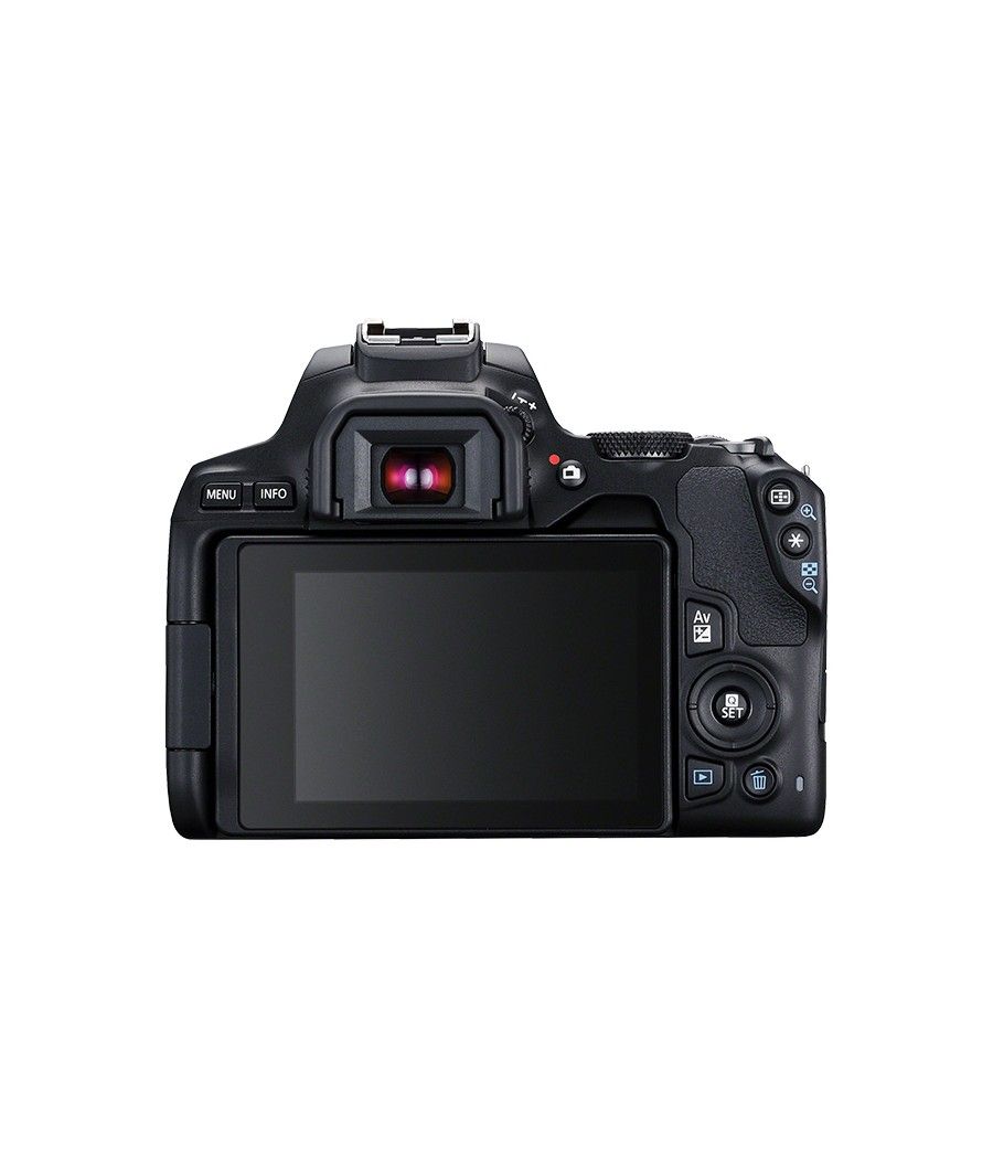 Camara digital canon reflex eos 250d+ef - s 18 - 55mm f - 4 - 5.6 is - 24.1mp - digic 8 - 4k - wifi - bluetooth - negro