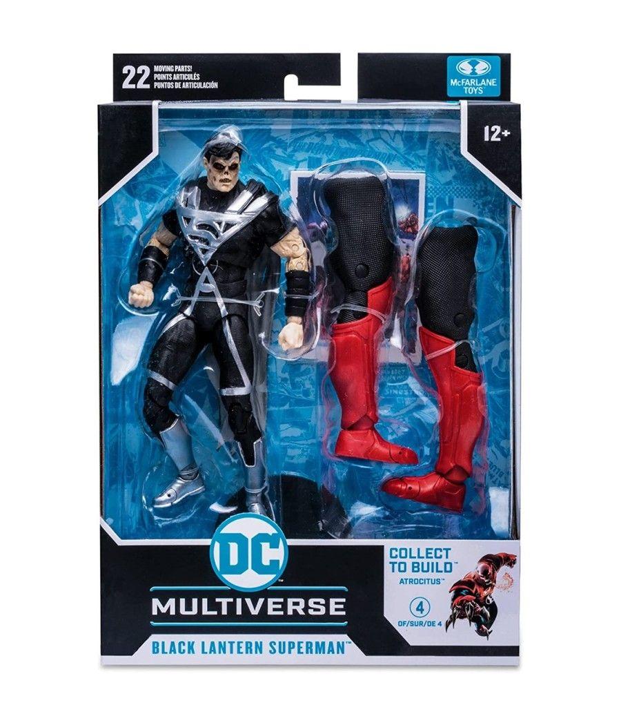 Figura mcfarlane toys dc comics multiverse build a superman blackest night