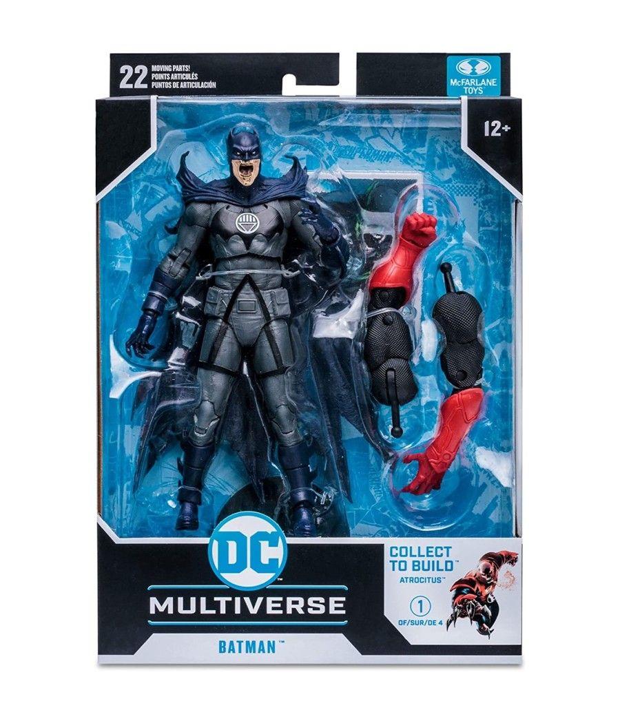 Figura mcfarlane toys dc comics multiverse build a batman blackest night