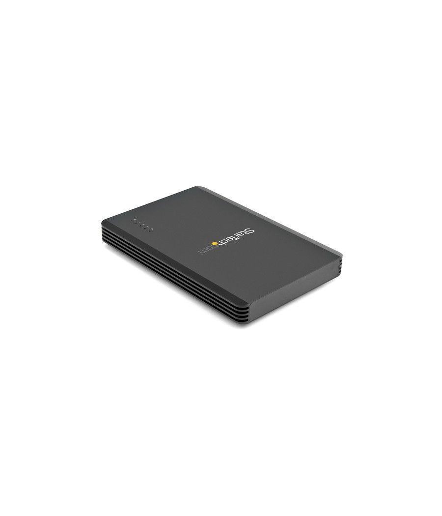 StarTech.com Caja Thunderbolt 3&trade; de 4 Bahías NVMe M.2 para SSD, con 1 Puerto de Vídeo DisplayPort y 2 Thunderbolt 3, 40gbp