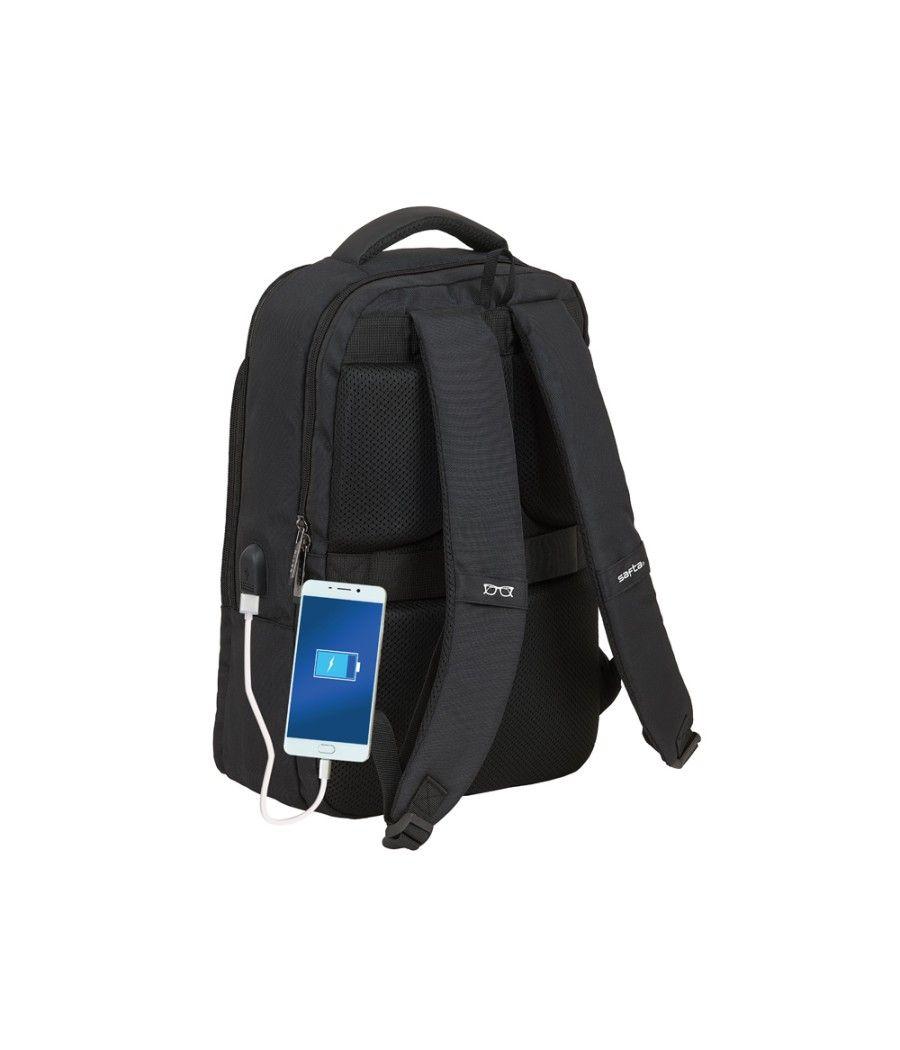 Cartera escolar safta safta \"business\" mochila ordenador 15,6\" 290x150x440 mm