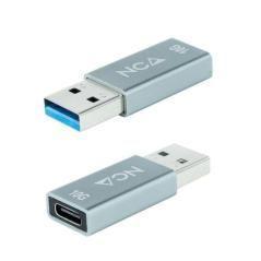 Adaptador usb 3.1 nanocable 10.02.0013/ usb a macho - usb-c hembra