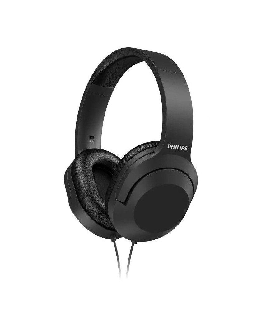 Auriculares philips tah2005/ jack 3.5/ negros