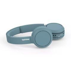 Auriculares inalámbricos philips tah4205/ con micrófono/ bluetooth/ azules