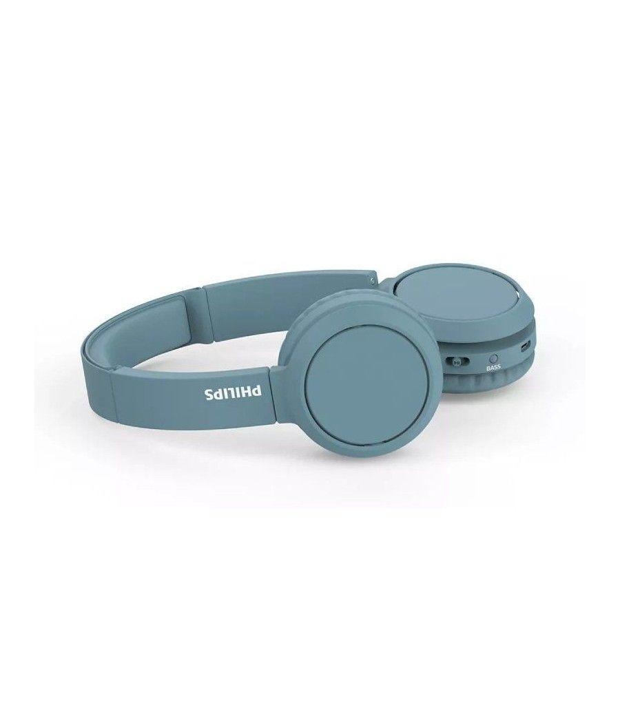 Auriculares inalámbricos philips tah4205/ con micrófono/ bluetooth/ azules