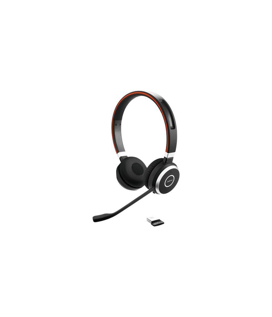 Jabra Evolve 65 Auriculares Inalámbrico y alámbrico Diadema Llamadas/Música USB tipo A Bluetooth Base de carga Negro