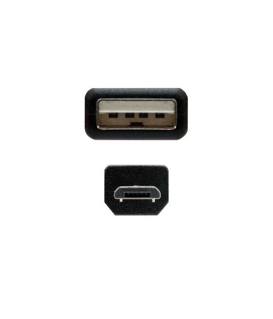 Nanocable CABLE USB 2.0, TIPO A/M-MICRO USB B/M, 1.8 M - Imagen 3
