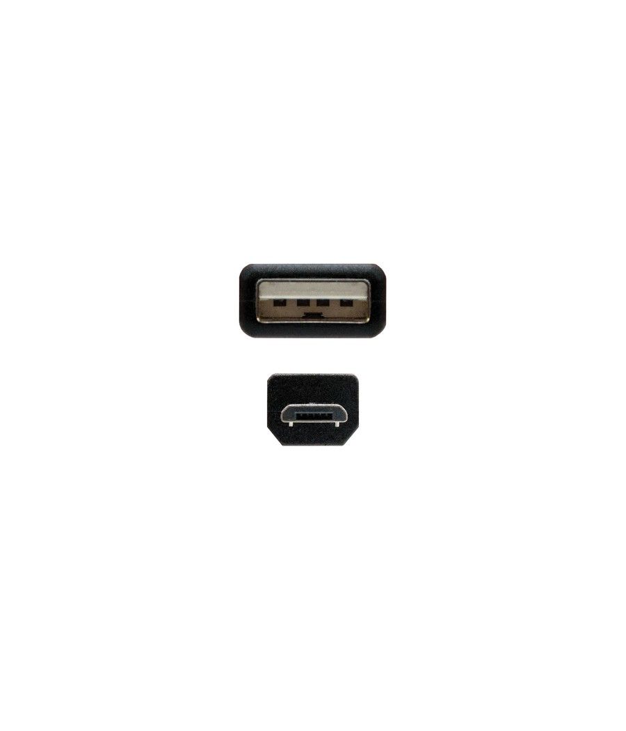 Nanocable CABLE USB 2.0, TIPO A/M-MICRO USB B/M, 1.8 M - Imagen 3