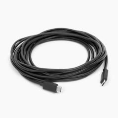 Owl Labs USB C Male to USB C Male Cable for Meeting Owl 3 (16 Feet / 4.87M) cable USB 4,87 m Negro