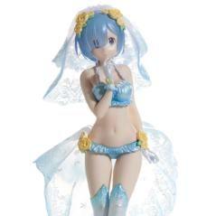 Figura banpresto re: zero starting life in another world rem chronicle exq