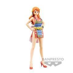 Figura banpresto one piece dxf the grandline lady wanokuni nami