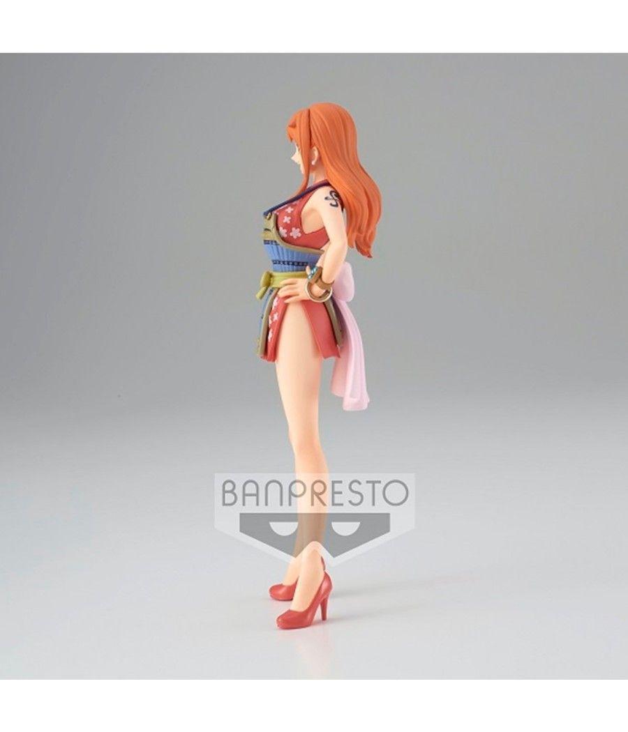 Figura banpresto one piece dxf the grandline lady wanokuni nami