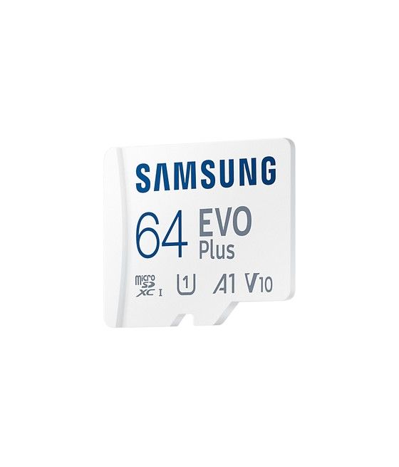 Samsung EVO Plus memoria flash 64 GB MicroSDXC UHS-I Clase 10 - Imagen 2