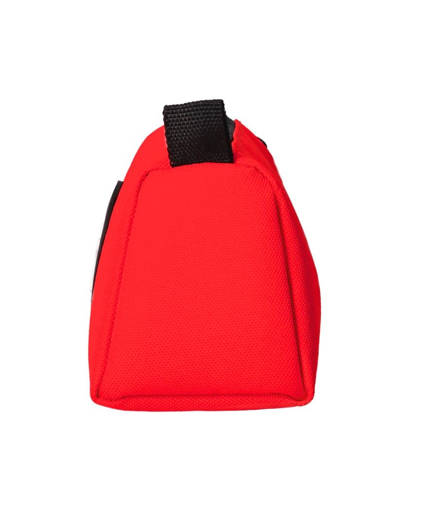 Bolso escolar portatodo antartik triangular color rojo 210x70x80 mm