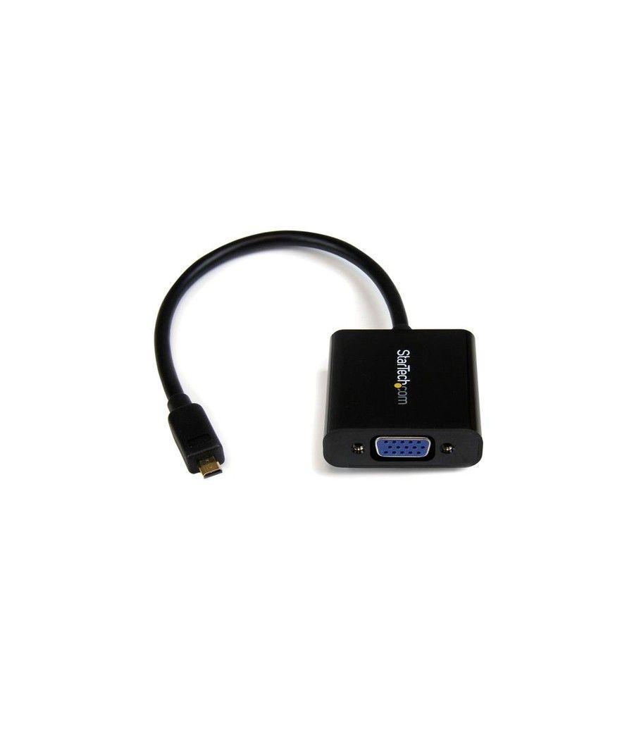 StarTech.com Adaptador Conversor Micro HDMI a VGA para Smartphones / Ultrabooks / Tabletas - 1920x1080 - Imagen 1