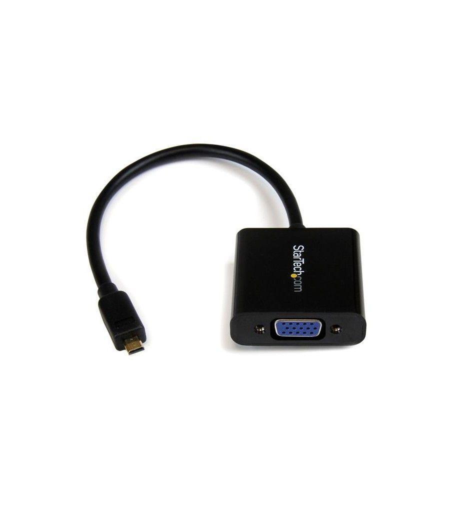 StarTech.com Adaptador Conversor Micro HDMI a VGA para Smartphones / Ultrabooks / Tabletas - 1920x1080 - Imagen 2