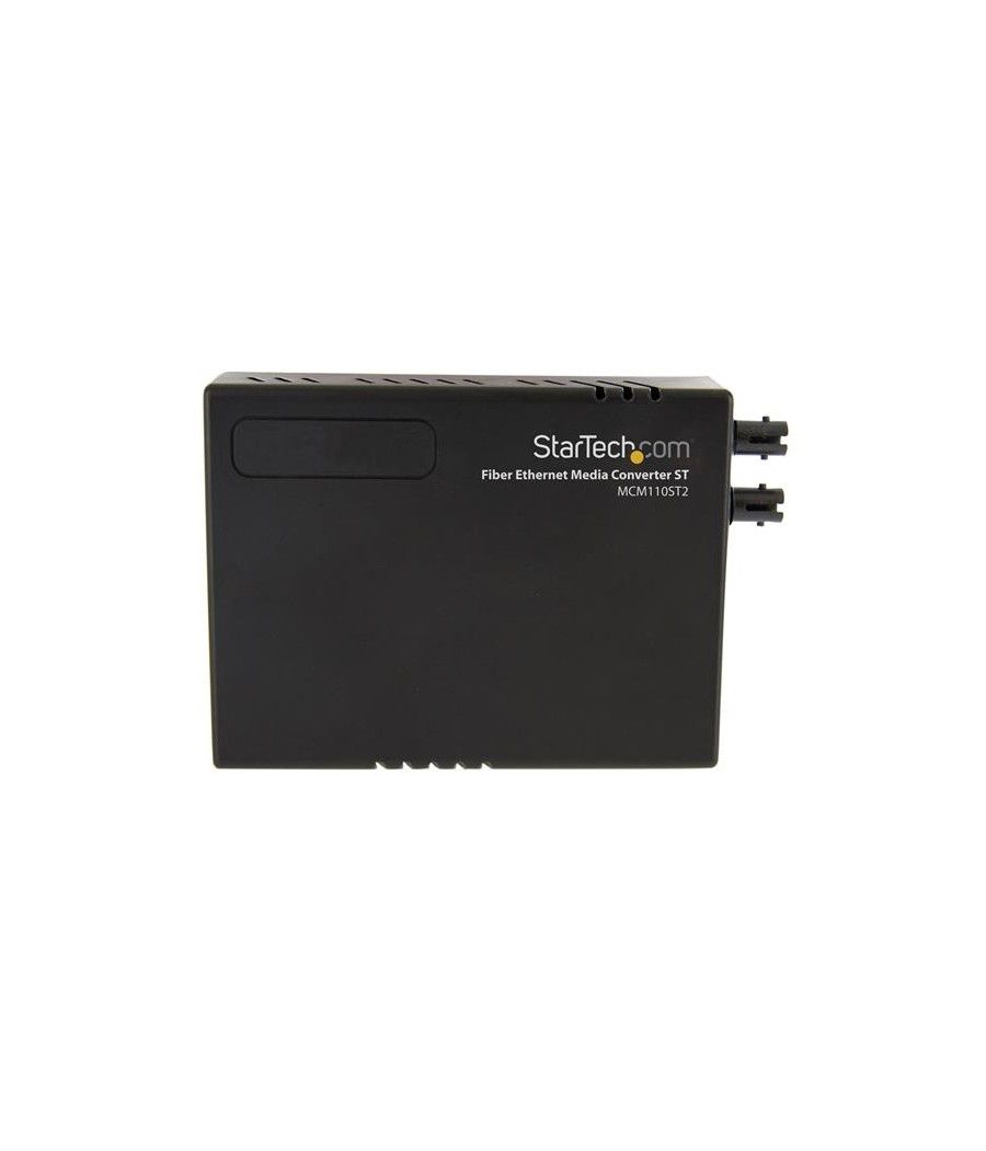 StarTech.com Conversor de Medios Ethernet 10/100 RJ45 a Fibra Óptica Multimodo ST - 2Km - Imagen 3