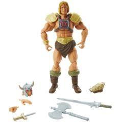 Figura mattel masters of the universe eternia animated serie he - man vikingo