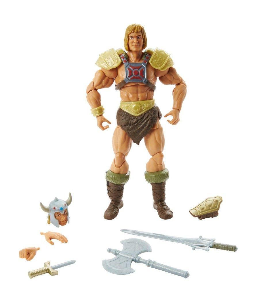 Figura mattel masters of the universe eternia animated serie he - man vikingo