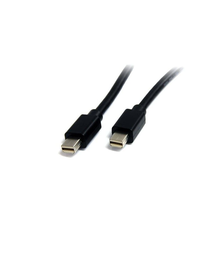 StarTech.com Cable de 2m de Monitor Mini DisplayPort 1.2 Macho a MiniDP Macho- Mini DP Negro 4k - Imagen 2