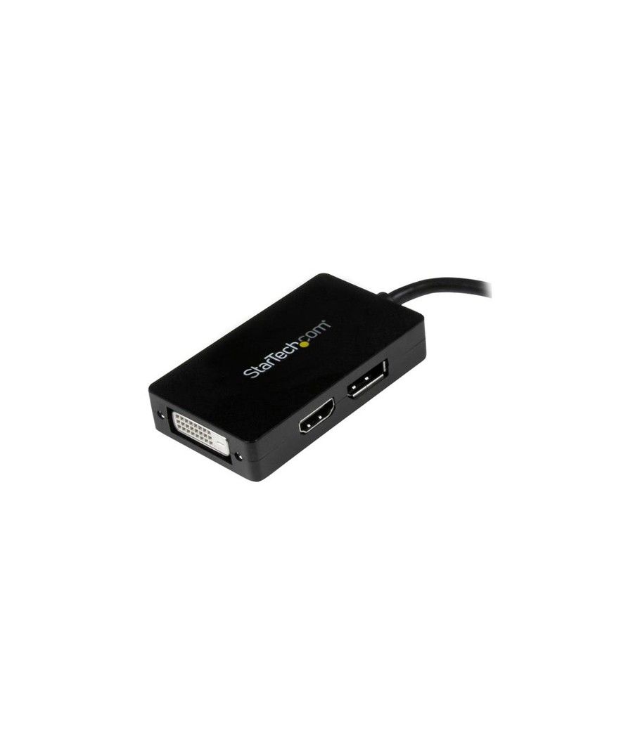 StarTech.com Adaptador de vídeo externo triple head Mini DisplayPort a DVI HDMI y DP conversor - Imagen 2