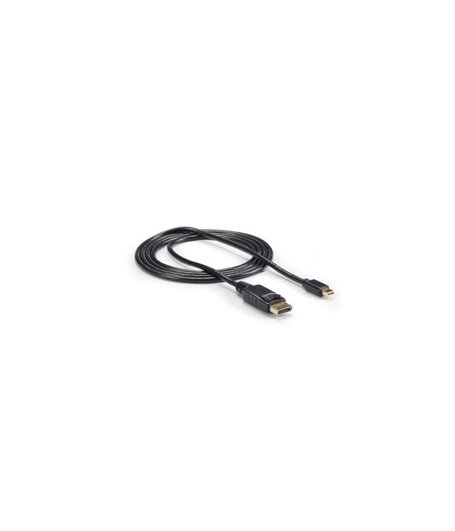 StarTech.com Cable de 3m Mini DisplayPort a DisplayPort 1.2 - Cable Adaptador Mini DisplayPort a DisplayPort 4K x 2K UHD - Cable