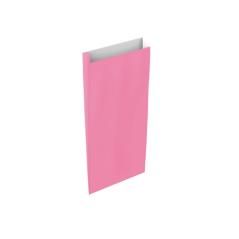 Sobre papel basika celulosa rosa con fuelle s 150x300x60 mm paquete de 25 unidades