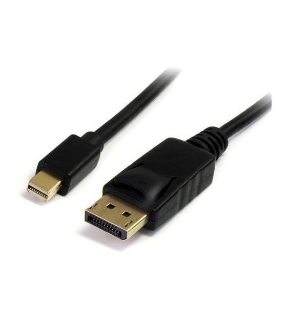 StarTech.com Cable de 2m Mini DisplayPort a DisplayPort 1.2 - Cable Adaptador Mini DisplayPort a DisplayPort 4K x 2K UHD - Cable