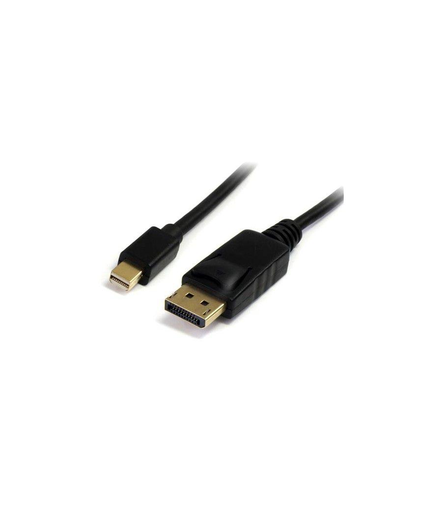 StarTech.com Cable de 2m Mini DisplayPort a DisplayPort 1.2 - Cable Adaptador Mini DisplayPort a DisplayPort 4K x 2K UHD - Cable