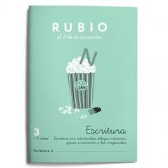 Rubio cuaderno de escritura nº 3 pack 10 unidades