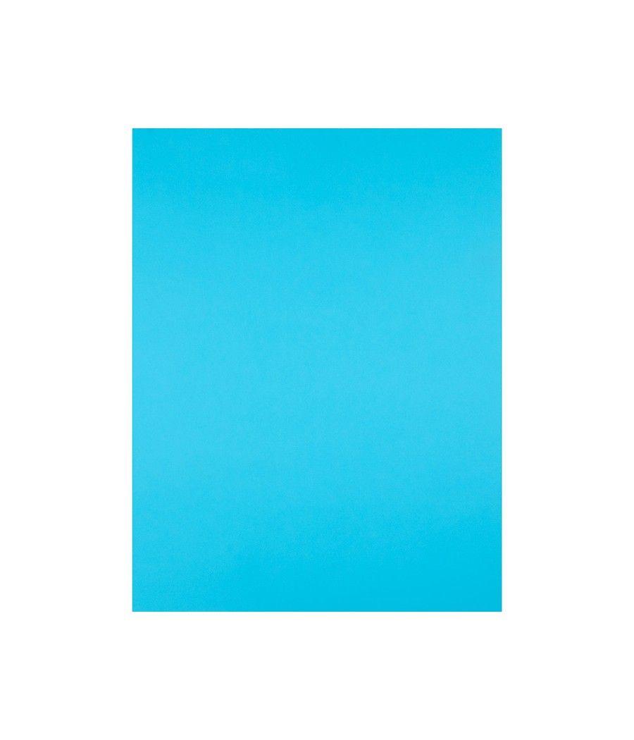 Cartulina liderpapel 50x65 cm 240g/m2 azul turquesa pack 125 unidades