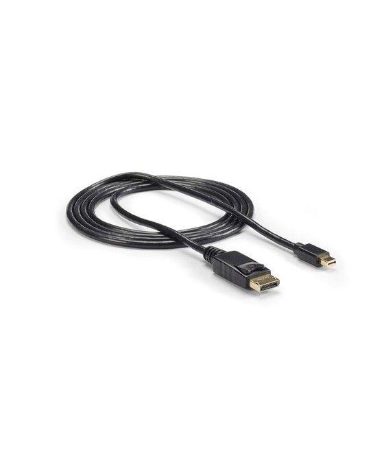 StarTech.com Cable de 1,8m Mini DisplayPort a DisplayPort 1.2 - Cable Adaptador Mini DisplayPort a DisplayPort 4K x 2K UHD - Cab