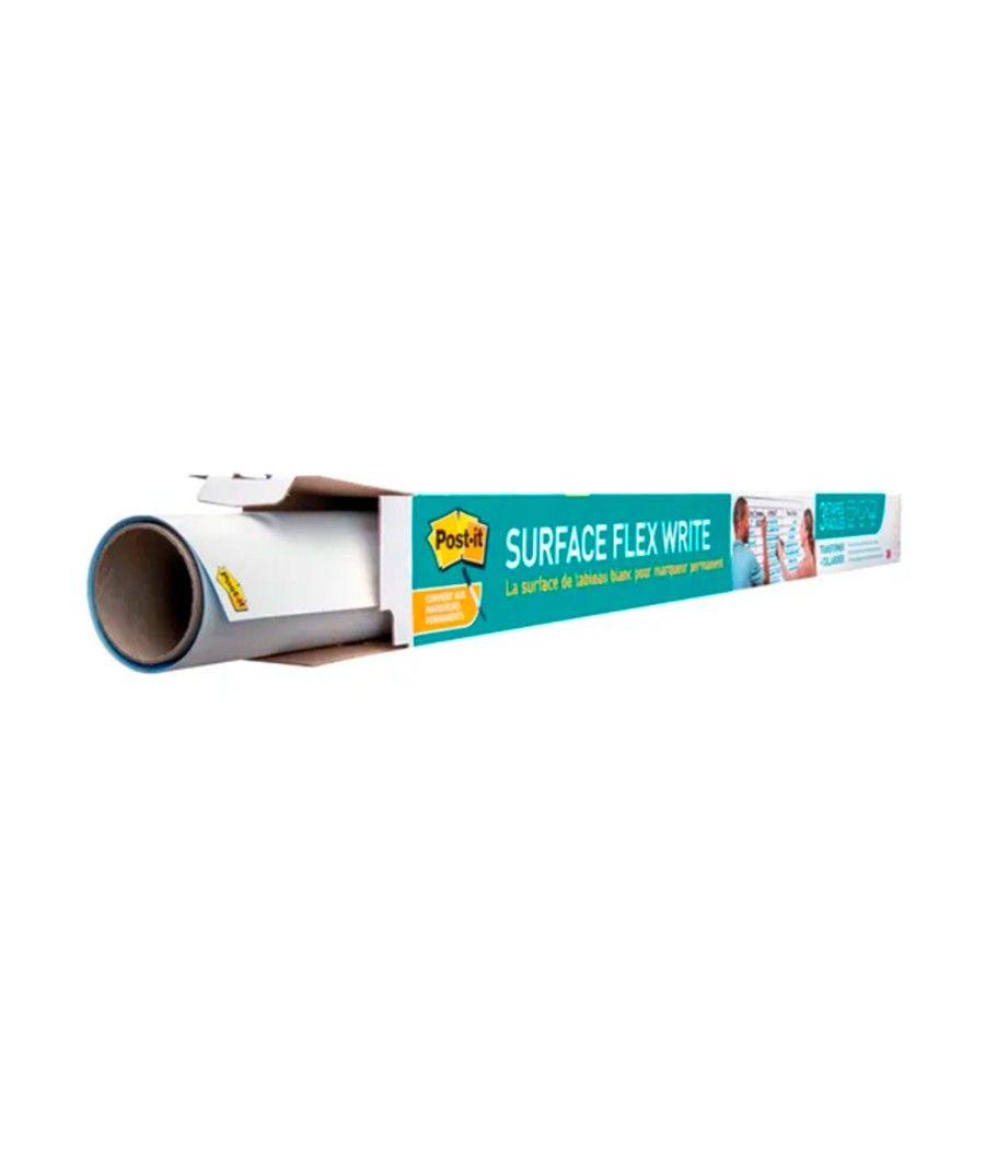 Pizarra blanca post-it super sticky flex rollo adhesivo removible 121,9x182,9 cm
