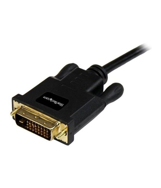 StarTech.com Cable de 1,8m Adaptador de Vídeo Mini DisplayPort a DVI-D - Conversor Pasivo - 1920x1200 - Negro
