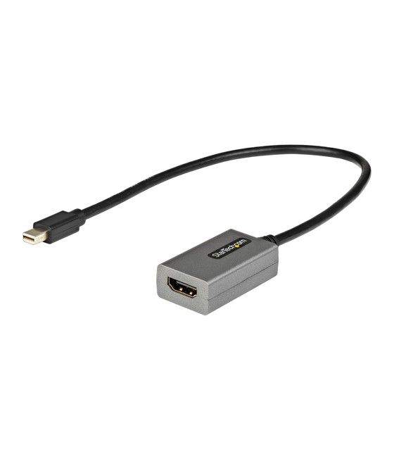 StarTech.com Adaptador Mini DisplayPort a HDMI - Tipo Llave - Conversor Mini DisplayPort 1.2 a HDMI 1080p - Convertidor de Vídeo