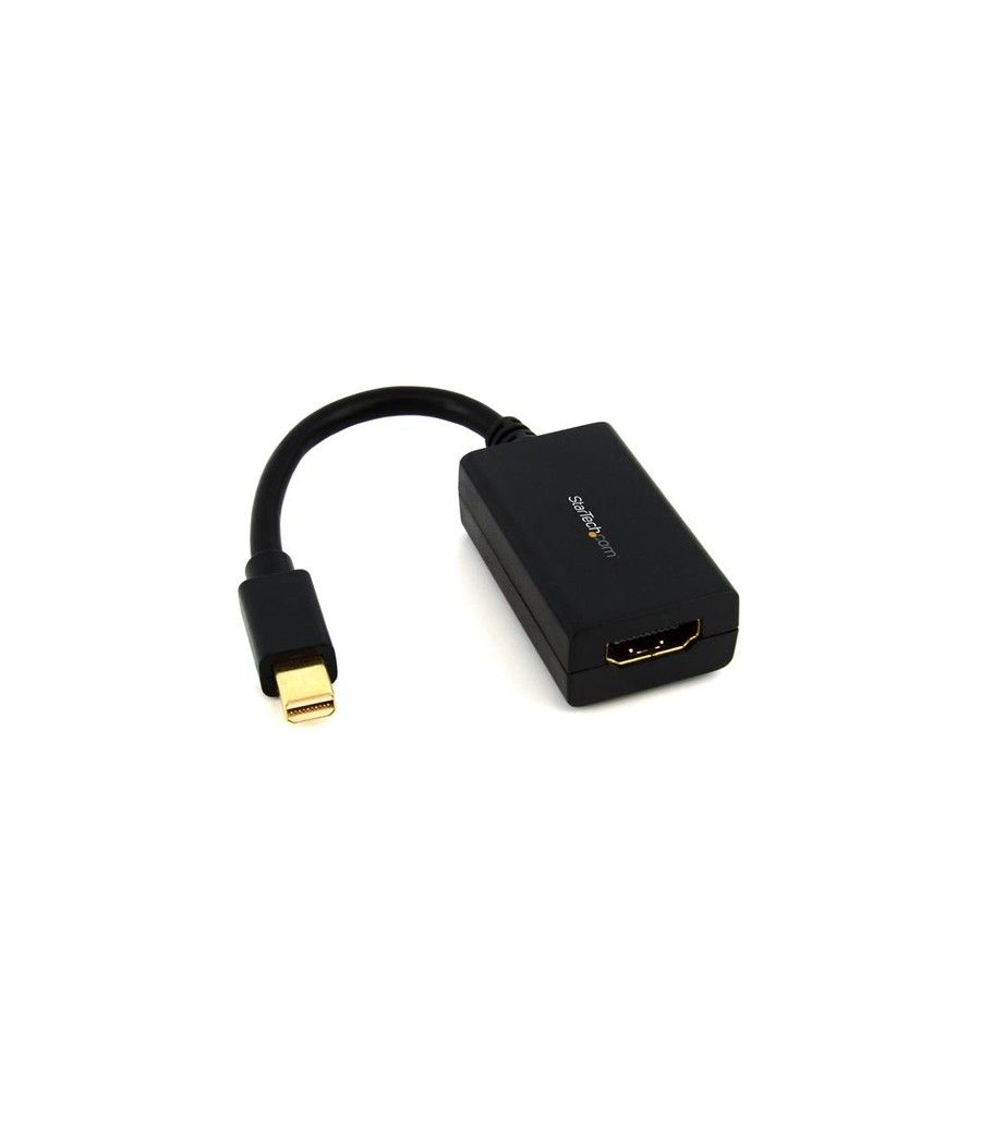 StarTech.com Adaptador Conversor de Vídeo Mini DisplayPort DP a HDMI - 1920x1200 - Cable Convertidor Pasivo - Imagen 1