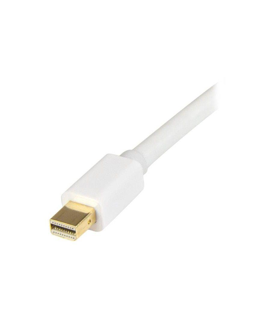 StarTech.com Cable Conversor Mini DisplayPort a HDMI de 1m - Color Blanco - Ultra HD 4K - Imagen 3