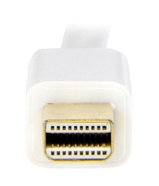 StarTech.com Cable Conversor Mini DisplayPort a HDMI de 1m - Color Blanco - Ultra HD 4K - Imagen 4