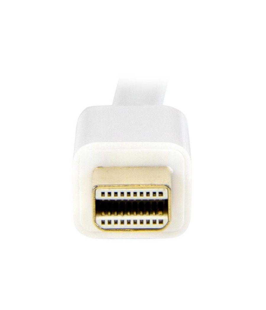 StarTech.com Cable Conversor Mini DisplayPort a HDMI de 1m - Color Blanco - Ultra HD 4K - Imagen 4