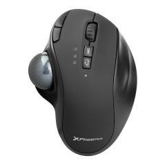 Mouse raton optico phoenix ergo t1 trackball bateria 650mah recargable modo dual bluetooth y wireless inalambrico carga tipo c 2