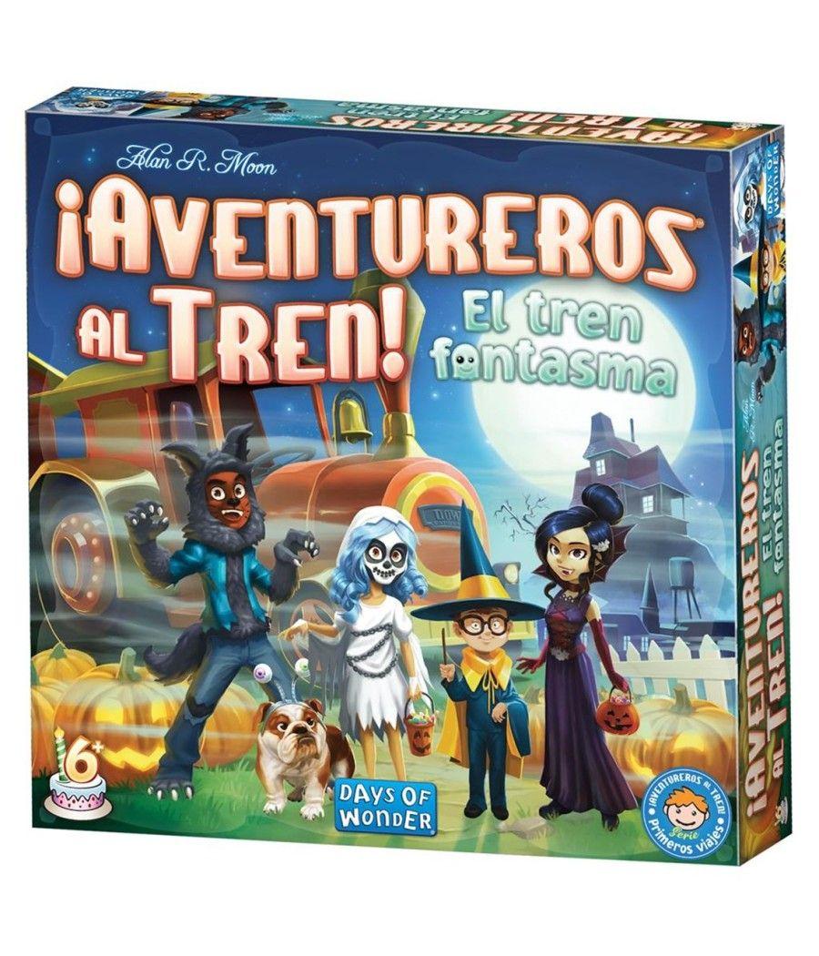 Juego de mesa ¡aventureros al tren! el tren fantasma pegi 6