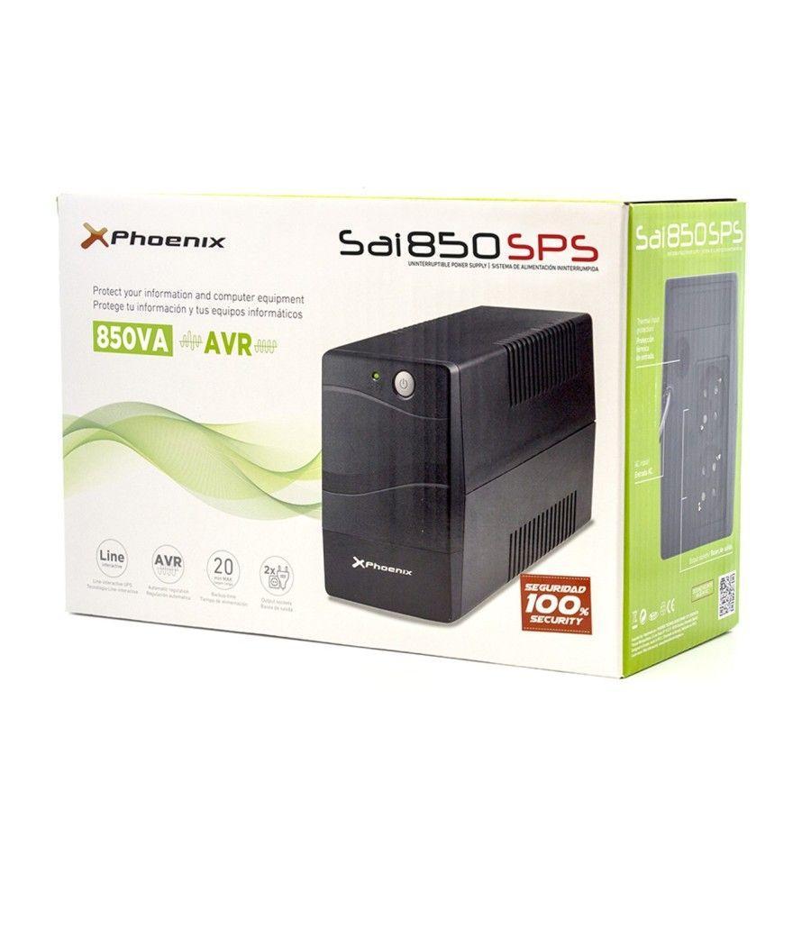 Sai ups phoenix ph850sps 800va - 480w estabilizador de tension funcion de arranque en frio