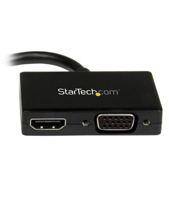 StarTech.com Adaptador Mini DP de Audio/Vídeo para Viajes - Conversor Mini DisplayPort a HDMI o VGA - 1920x1200 1080p - Imagen 4
